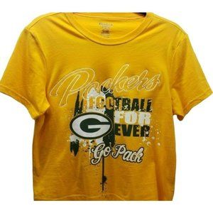 Womens Reebok Green Bay Packer crop type